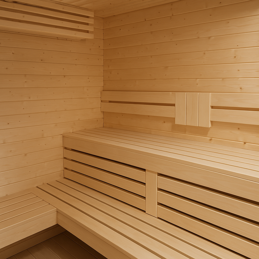 Интериор на сауна